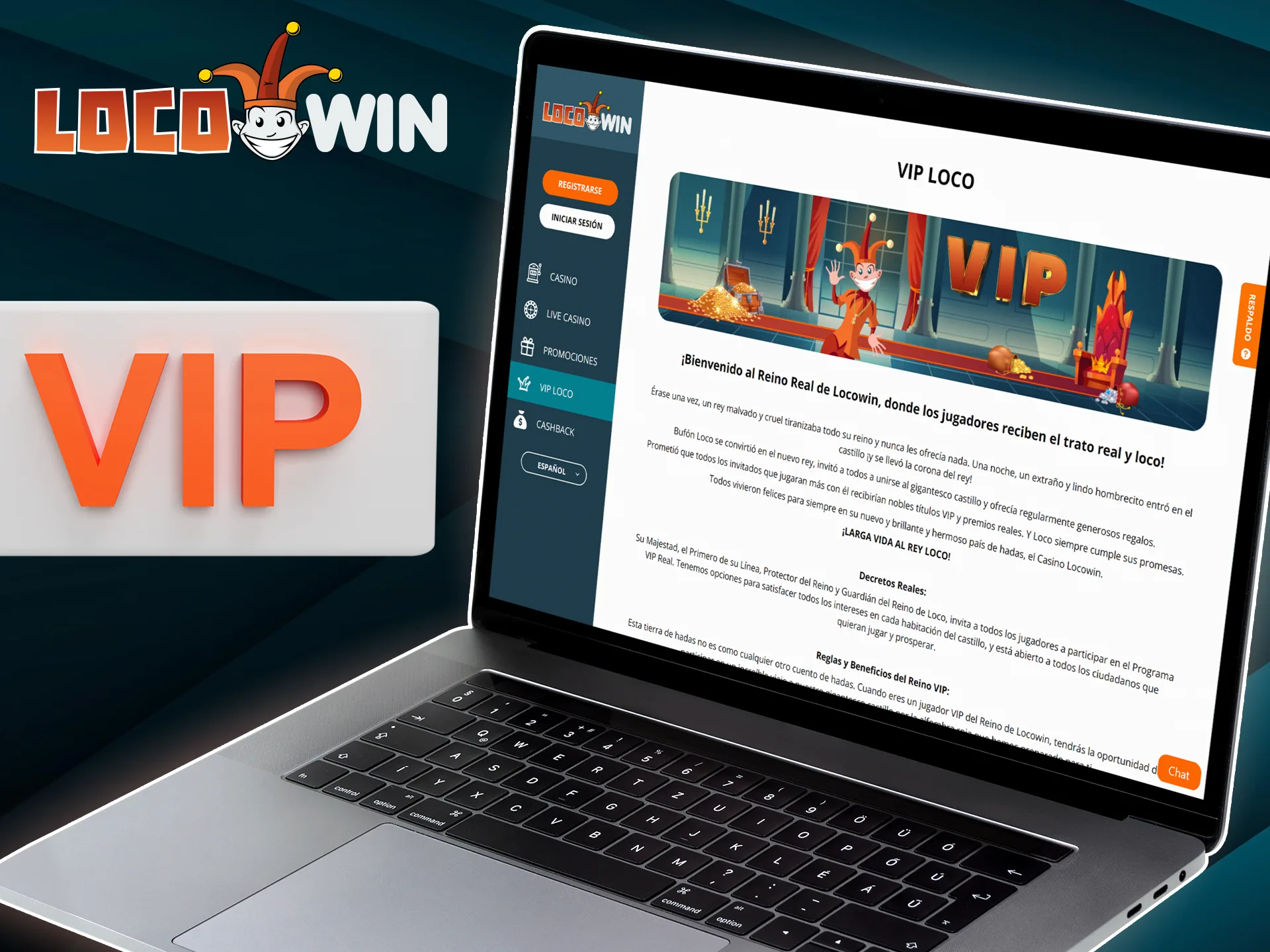 Suba de categoría al Club VIP de LocoWin y reciba todo tipo de bonificaciones y servicios exclusivos.