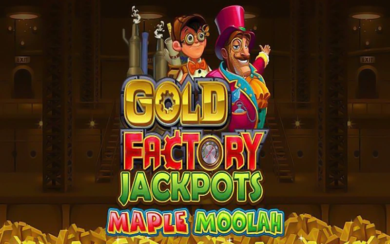 Regístrate en LocoWin y juega al Gold Factory Jackpot.