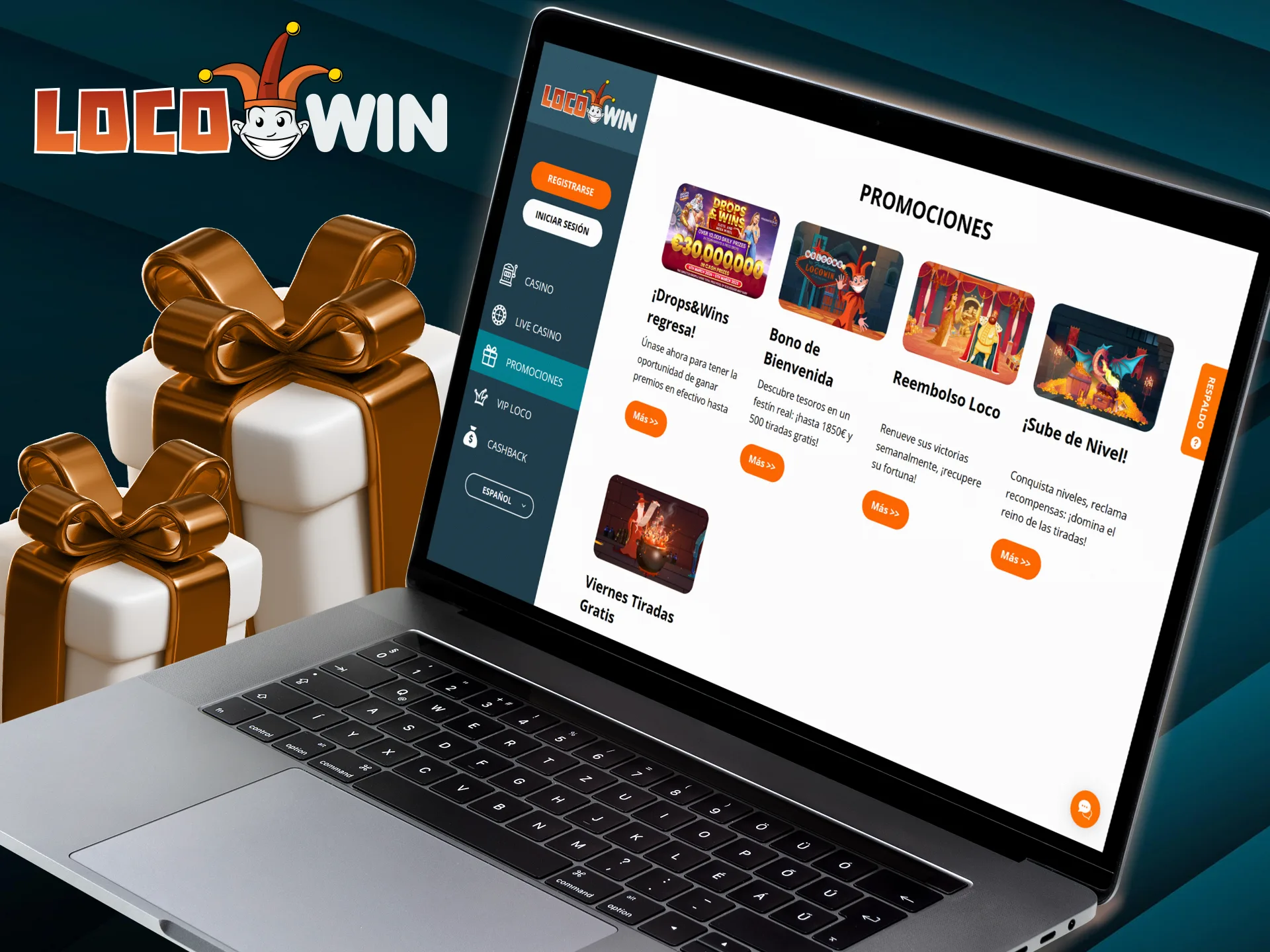 Locowin tiene muchas bonificaciones para ti.