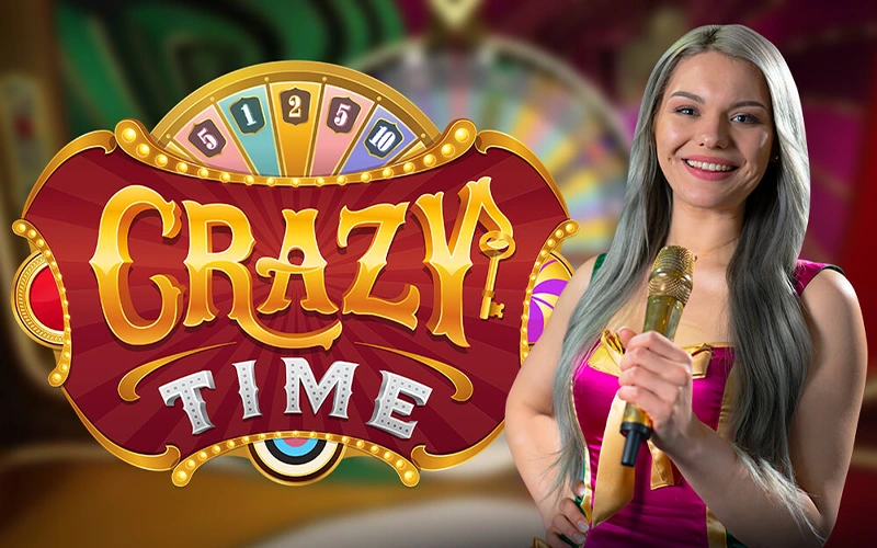 Gira la ruleta y disfruta de emocionantes multiplicadores en Crazy Time en Locowin Casino.