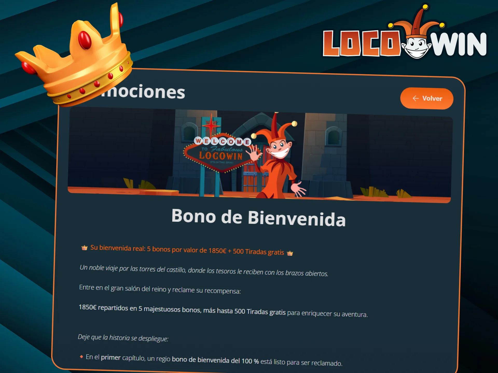 Consigue un bono de bienvenida de LocoWin y empieza a jugar.